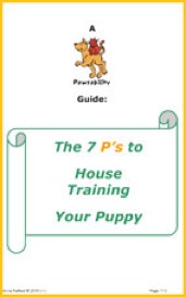 puppy house training book