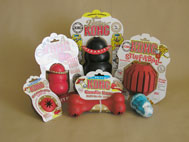 variety of kong dog toys